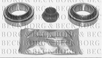 BORG & BECK bwk110 -  Комплект подшипника ступицы колеса